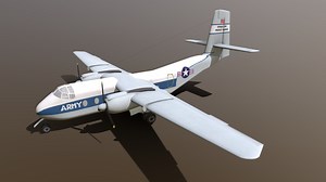 de Havilland Canada DHC 4 Caribou - Download Free 3D model by helijah