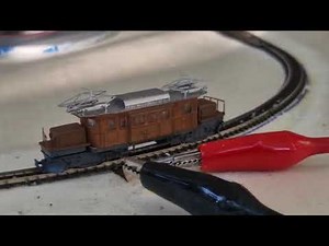 RhB Ge 4/4 182 in N scale (Nm): first ride