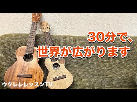 見るとソロウクレレの世界が広がるレッスン動画 ソロウクレレの作り方を一緒に弾きながら学べるウクレレレッスン