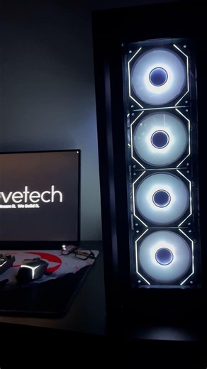 We just finished building this gaming beast and it's ready to roll. #evetech #gamingpc #fyp