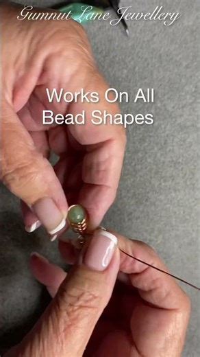 Herringbone Wire Wrap ✨ Beginner Friendly (2 Techniques!) #WireWrap #BeginnerSeries #JewelryMaking