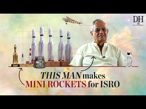How are mini rockets and scale models made for ISRO