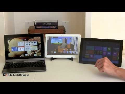 Microsoft Surface RT vs Android Tablet Comparison Smackdown