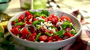 18K views · 102 reactions | The ingredients in this colorful #salad not only taste great together, they're also packed with nutrition! Discover more healthy recipes on "Ellie's Real Good Food." goo.gl/UaYqTI | Create TV | Facebook