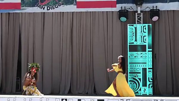 Heiva San Diego 2025 Mehura - Keilani & Kelisa