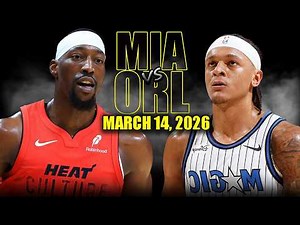 Miami Heat vs Orlando Magic Full Game Highlights – March 14, 2026 | NBA Season