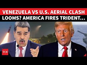 US Fires Trident Missiles; Venezuela To HIT BACK? War Cloud Looms As Tensions Escalate | Watch