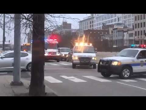 PPD S930 & S954 Sheriff's Bus Responding