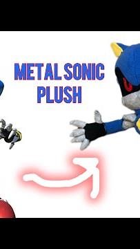Creating a Metal Sonic Plush!!
