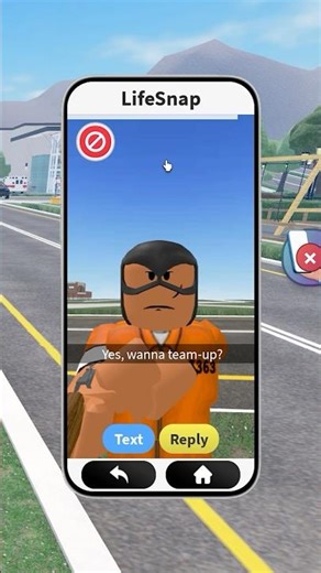 Roblox Snapchat Trolling P281 😂👽 Rob Bank #funny #robloxmemes #meme #roblox