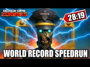 WORLD RECORD "SUPER EASTER EGG" SPEEDRUN REACTION on BLACK OPS 2... (Richtofen)
