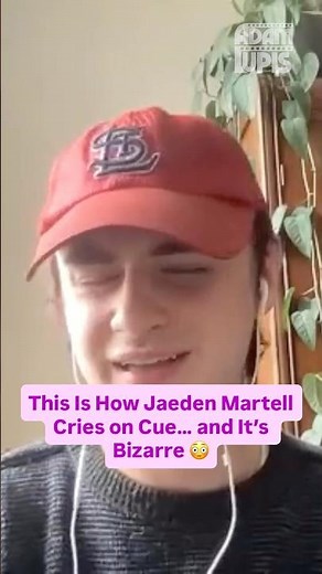 This Is How Jaeden Martell Cries on Cue… and It’s Bizarre 😳