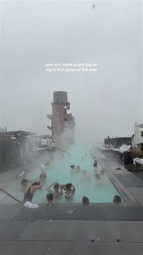Experience Spa Bliss on NYC's First Snow Day