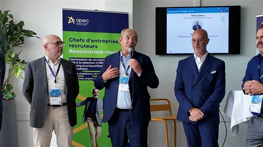 💼 Inauguration du nouveau centre Apec Chambéry-Savoie Apec - Association Pour l'Emploi des Cadres Auvergne-Rhône-Alpes a inauguré aujourd’hui son nouveau centre au sein du pôle entrepreneuriat de Savoie Technolac. Cette ouverture répond à un besoin fort du territoire : accompagner les cadres, soutenir les jeunes diplômés et aider les entreprises – notamment les TPE-PME – à recruter les profils dont elles ont besoin. En Savoie, on compte aujourd’hui plus de 18 000 cadres, principalement dans les