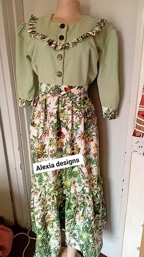Beautiful dress 👗 for a beautiful lady 😍 ❤️ 💕 💖 ♥️ 💗 😍 ❤️ 💕 💖 #fashion #fblifestyle | Alexia fashion designer