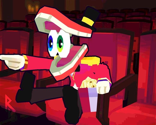 RT @TheReelDetro: When the joke is good 🍿#tadc #lowpoly