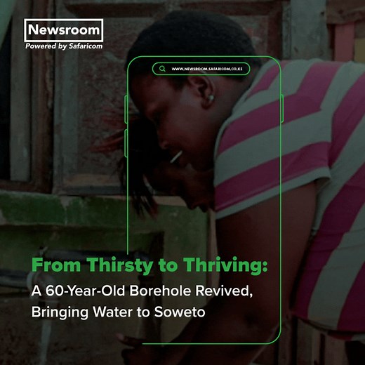 57K views · 21 reactions | Soweto’s long-standing water challenge is now history. Nancy Wamaitha and partners revived a 60-year dormant borehole, providing water for schools, hospitals, and homes. Learn more about this inspiring project: https://newsroom.safaricom.co.ke/community/what-it-took-to-revive-a-60-year-dormant-borehole/ #SafaricomNews | Safaricom Newsroom | Facebook