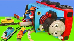 14K views · 244 reactions | Thomas Train Crash- Toy Vehicles, Tractor, Trucks & Cars - Train Toys for Kids. | Anna's Toys Review | Facebook