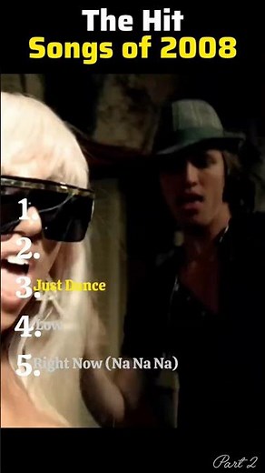 The Hit Songs of 2008 🎶 | How Many Do You Remember?