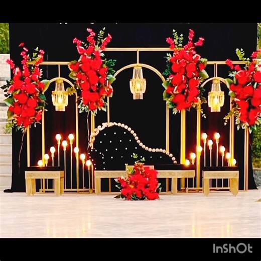Wedding Stage Decoration/Wedding Decoration Ideas#wedding#decorations#shorts#viral