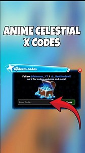 Anime Celestial X Codes | Roblox