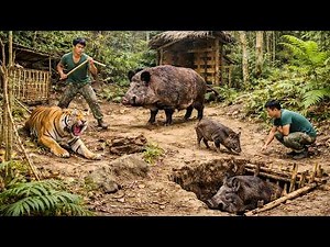 2025 Survival Challenge: Exploring the Wild, Building Shelter & Deadly Traps