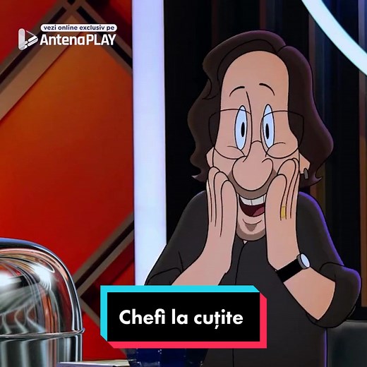 Au făcut magie și au transformat chefii în personaje animate 😱 #antena1 #chefilacutite #fyp #fy