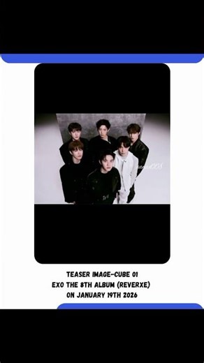 teaser image-cube #exo #exocomeback #weareone #2026 #suho #dohkyungsoo #kai #chanyeol #sehun #lay