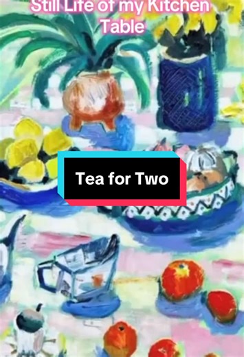 First Day of Spring: A Sunny Kitchen Painting