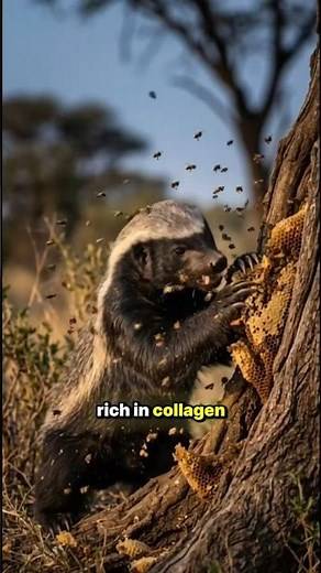 Bees Can’t Stop This Animal.... #HoneyBadger #Nature #Animals