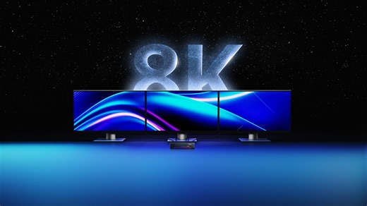 TESmart碲视 HDK203-M24 8K60Hz 专业级三显KVM切换器扩展坞：双PC高效工作流与沉浸娱乐的核心枢纽