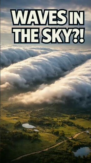 The Clouds That Roll Like Ocean Waves #facts