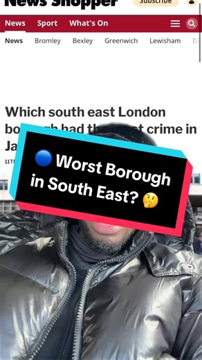 🔵 Does this shock you? And what can be done about it? #Lewisham #Crime