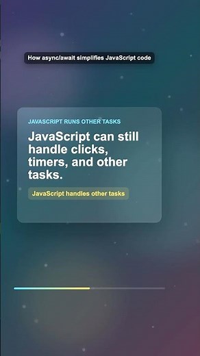 How async/await simplifies JavaScript code