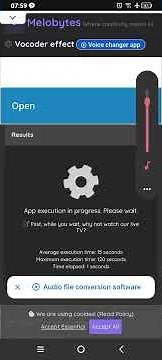I made a blue vocoder sound effect on Melobytes