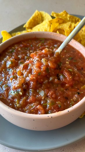 Roasted Tomato Salsa Recipe