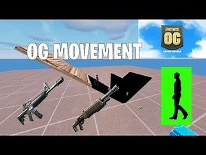 How To Get OG Movement Animations In Fortnite Creative (Review)