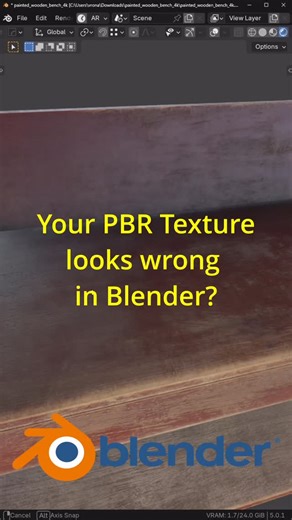 Your Normal Map Is Broken (DirectX Fix) #blender3d #blendercommunity #blendertips | HDRMAPS