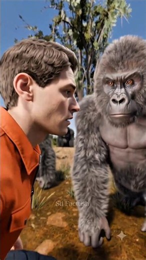 Never Do THIS Around a Gorilla! 😳 #shorts