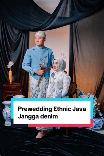 Prewedding Ethnic Java Jangga denim🦋 Include Busana, Property, Studio, Makeup, Hair Style, Fotografer. Pokoknya Tinggal Bawa Badan Aja...