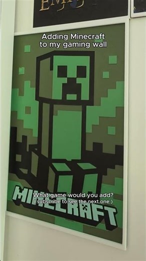 Adding a Minecraft (creeper) Hueforge to the Gaming Wall! 🟩🧱