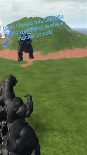is she a hacker? or not? the Godzilla 2014 #roblox #godzilla #Godzillamultiverse
