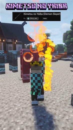 Minecraft Best Anime Mods! #6 #shorts #minecraft