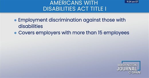 Elements of the Americans with Disabilities Act