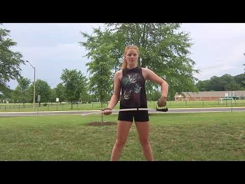 Hilt Catch on Sabre - How to color guard