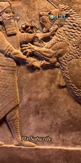 Assyrian Relief of Men Hunting with Dogs #mesopotamia #assyrian #relief #carvings #lion #babylon