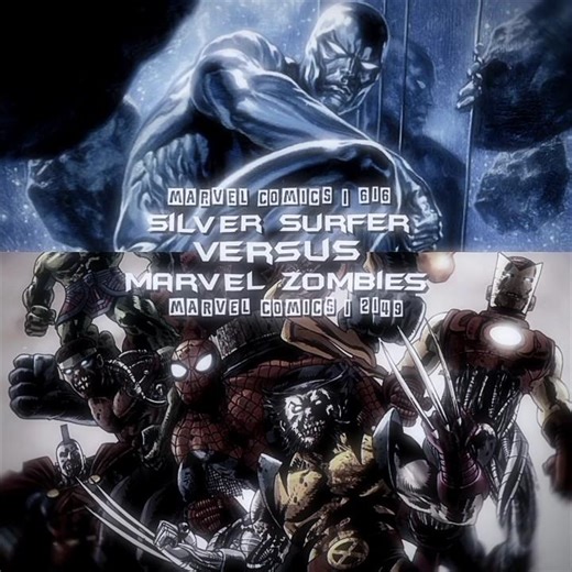 Silver Surfer Vs Marvel Zombies | E - 616 vs E - 2149 |