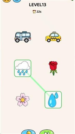 🎮 Match Emoji Level 13 | Brain Puzzle Game 🧠✨ #matchemoji #brainpuzzle #gameplay