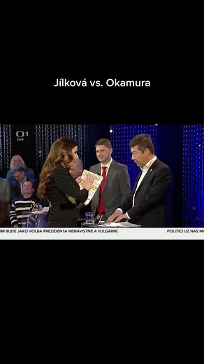 Legendární okamžik v Máte slovo: Jílková vs. Okamura