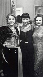 It’s Vintage Flash Sale Friday! DM to claim. “Marlene Dietrich, Anna May Wong and Leni Riefenstahl” Photographer: Alfred Eisenstaedt Date: 1928 Location: Berlin, Germany #theartofdress | Art of Dress | Facebook